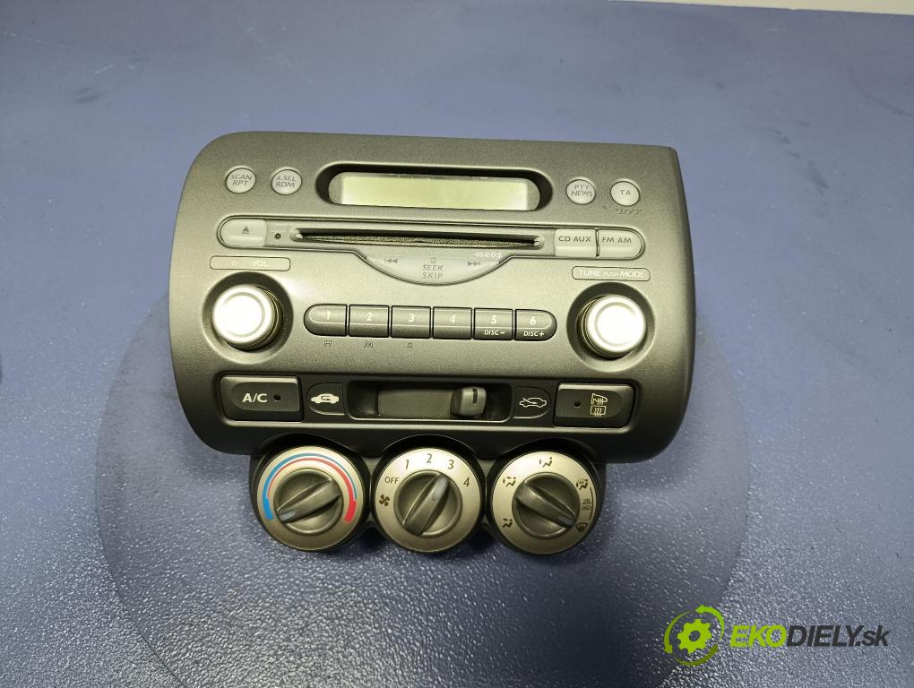 Honda City 2006 Radio I Navigace: 39100-SEL-G010N5