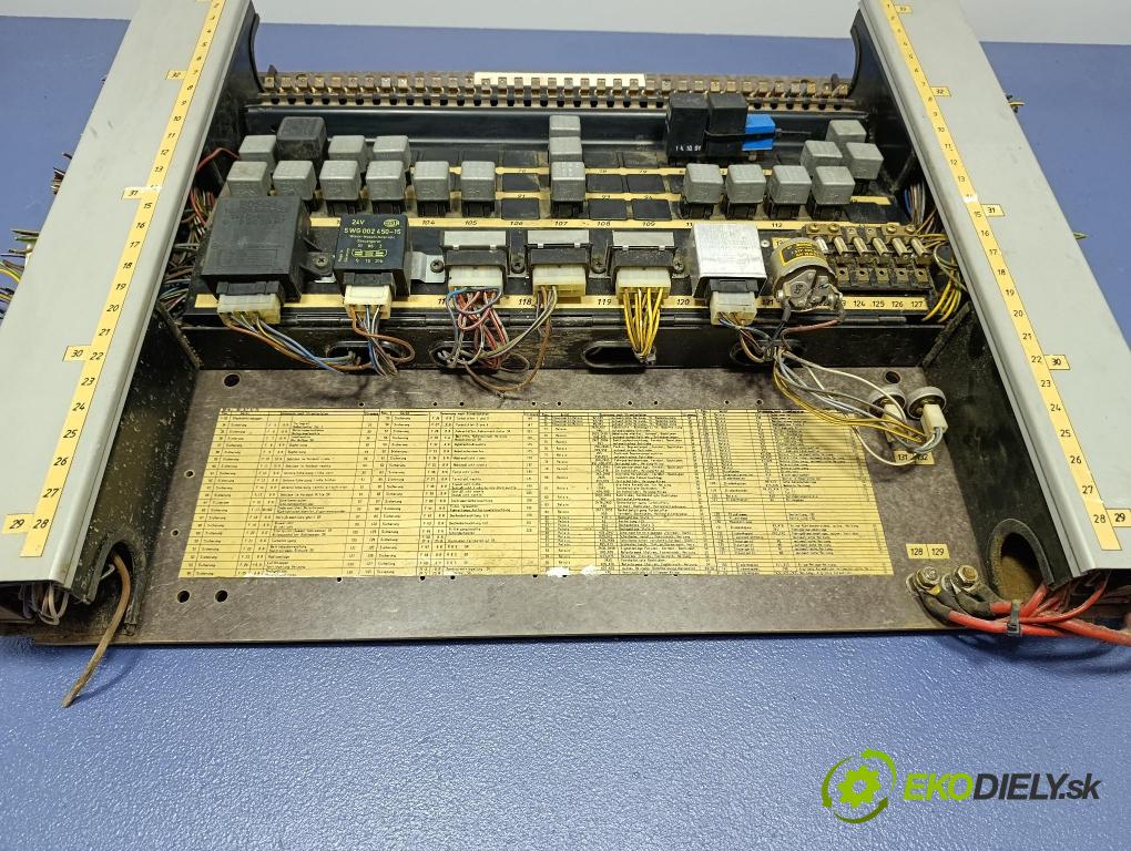 Mercedes O303 1988 skrinka Poistky: