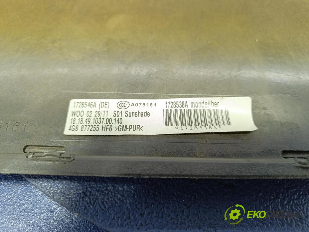 Audi A7 2012 Střešní okno: 4G8877255HF
