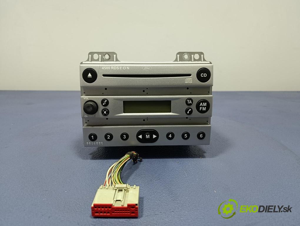 Ford Fusion 2005 Radio I Navigace: 4S61-18C815-AB