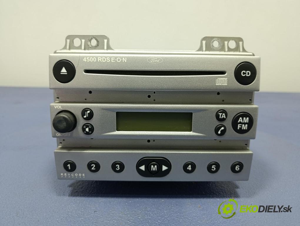 Ford Fusion 2005 Radio I Navigace: 4S61-18C815-AB