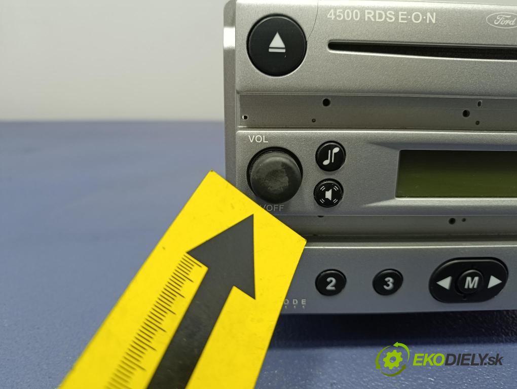 Ford Fusion 2005 Radio I Navigace: 4S61-18C815-AB