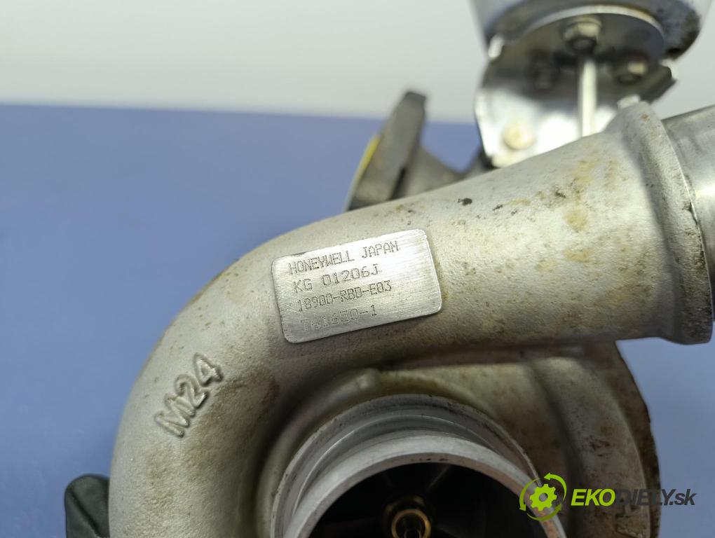 Honda Accord 2007 (Turbo-kompresor:): 761650-1