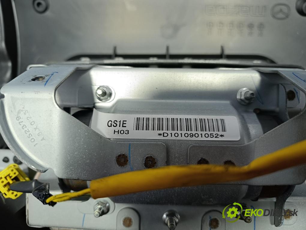 Mazda 6 2009 Airbag: Cestující: x GS1D-60350
