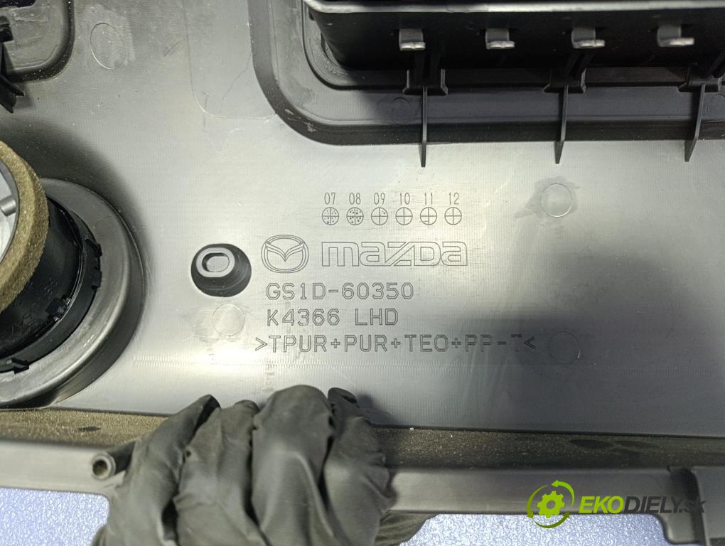 Mazda 6 2009 Airbag: Cestující: x GS1D-60350