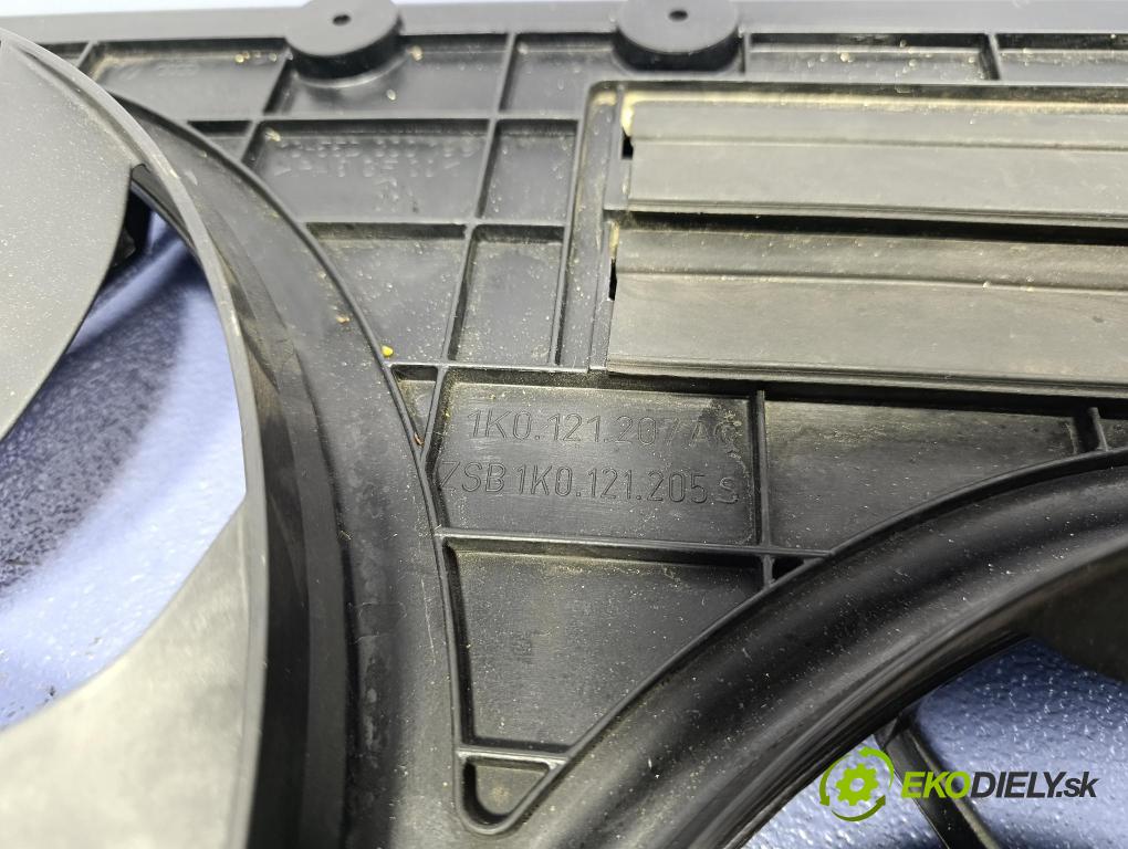 Vw Passat 2008 ventilátor Chladič: 1K0121207AC
