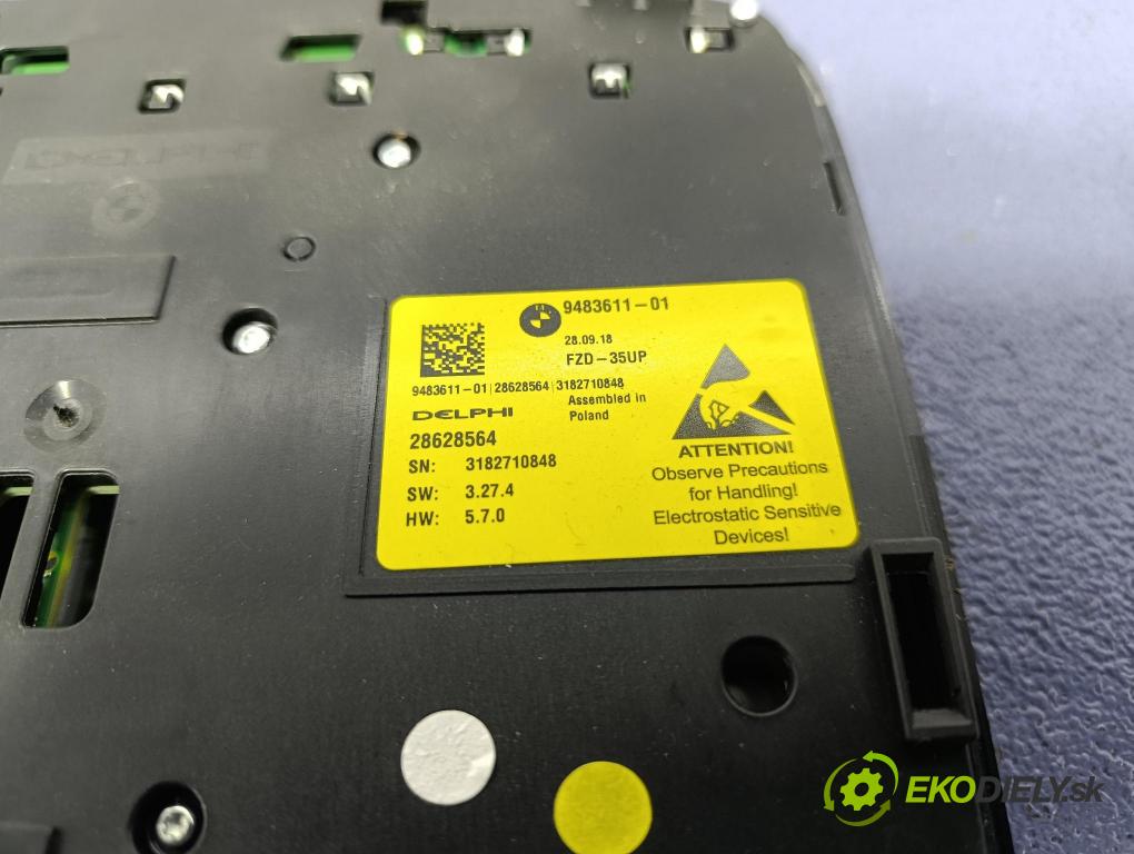 Bmw M5 2018 Lampy Uvnitř 9483611
