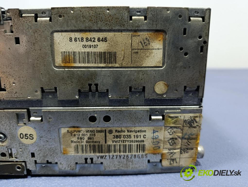 Skoda Octavia 2009 Radio I Navigace: 3B0035191C