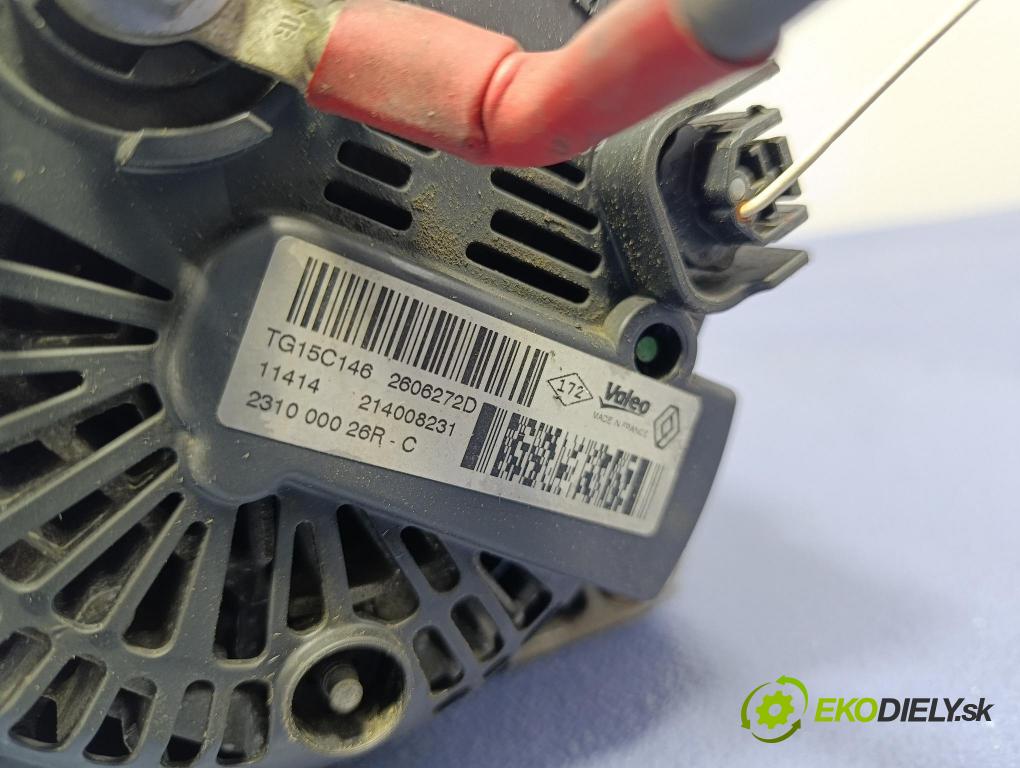 Renault Kangoo 2014 Alternator 231000026R