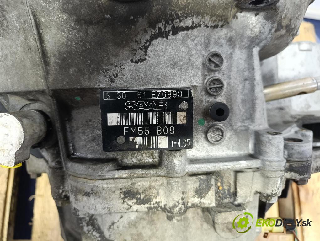 Saab 9-5 2006 převodovka Ozubené kola: Manualna FM55B09
