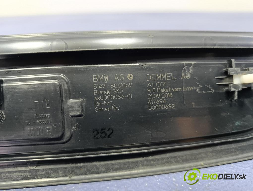 Bmw M5 2018 lišta Dekoratívne: Prah: 8061069