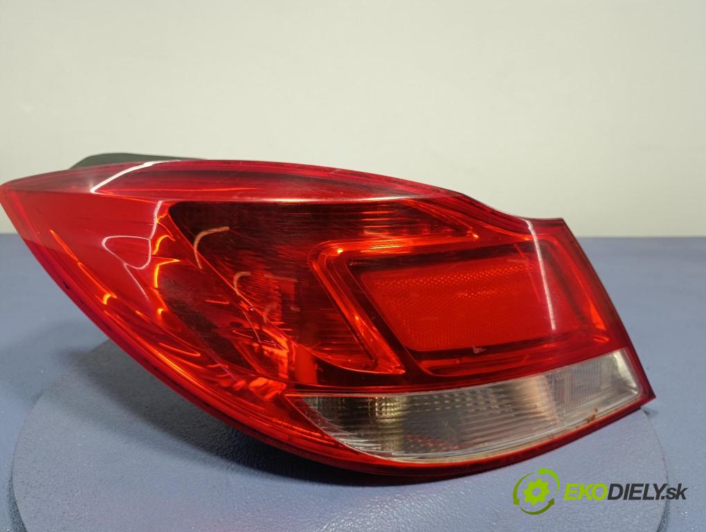 Opel Insignia 2010 svetlo / reflektor zad ľavá Vonkajsia: 168348
