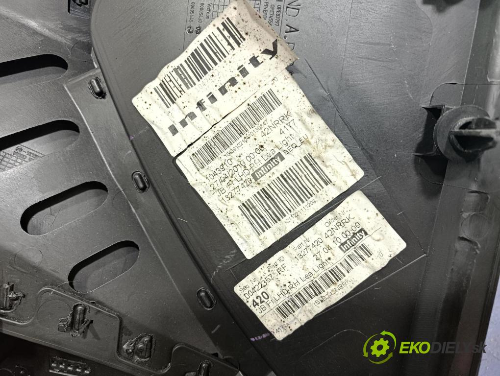 Opel Insignia 2010 Čalounictví: dvere Predné Prava: 13277420