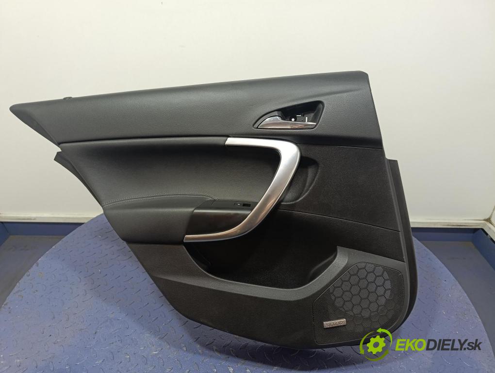 Opel Insignia 2010 Čalounictví: dvere zad ľavá 13277427