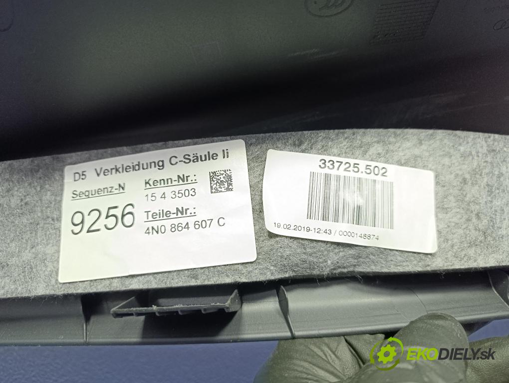 Audi A8 2019 lišta Dekoratívne: Prah: 4N0864607C