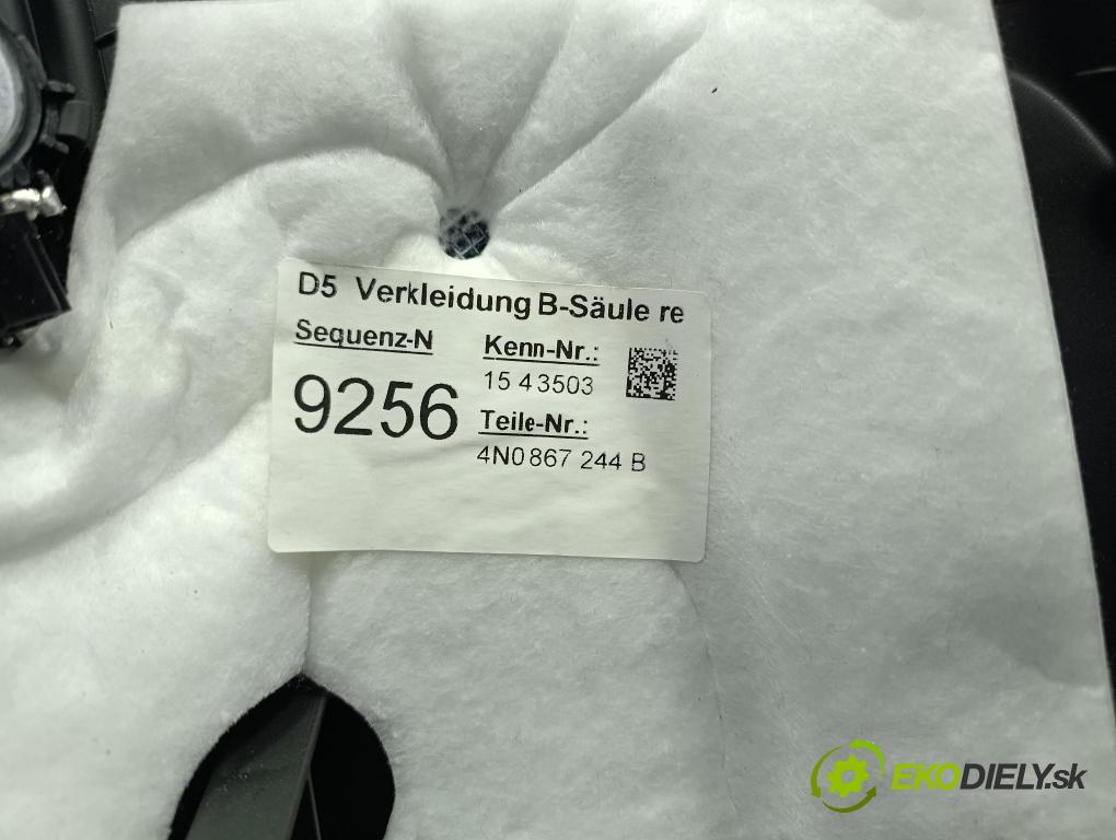 Audi A8 2019 kryt Plast: Interiéry: 4N0867244B