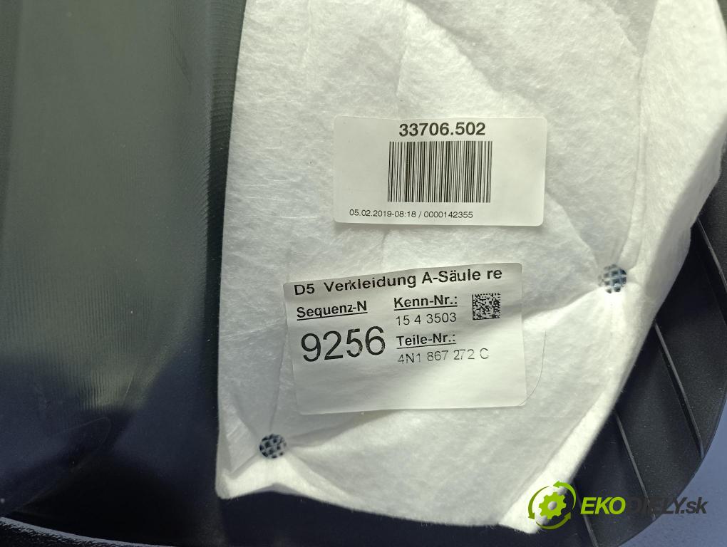 Audi A8 2019 lišta Dekoratívní: Práh: 4N1867272C