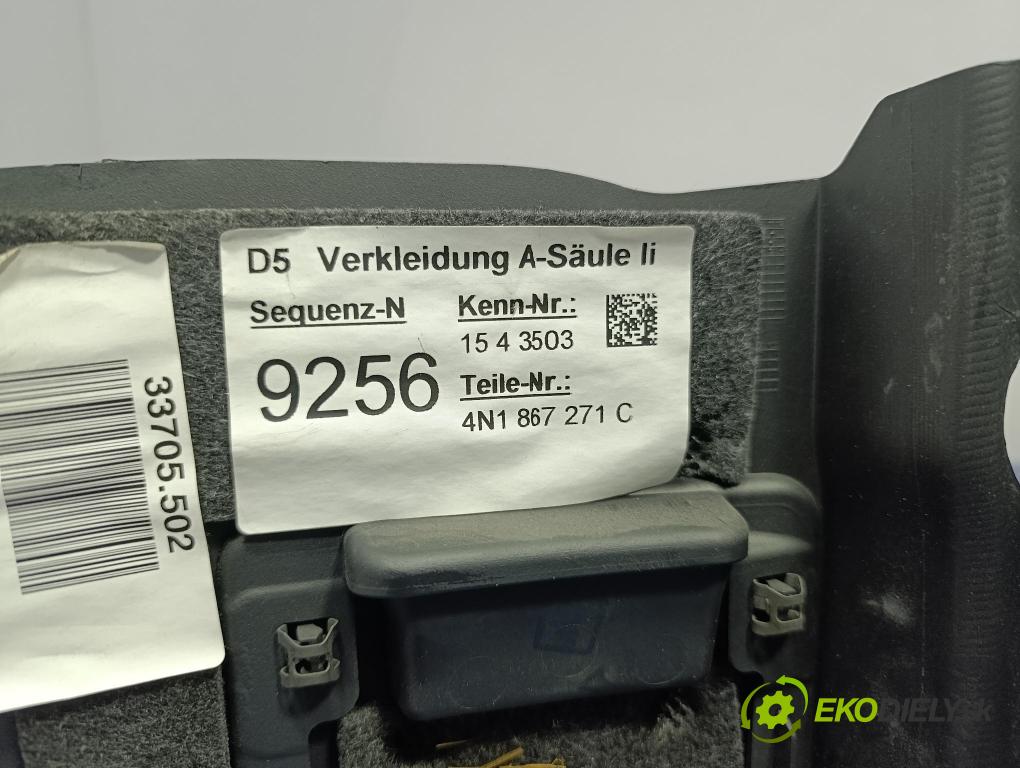 Audi A8 2019 lišta Dekoratívní: Práh: 4N1867271C