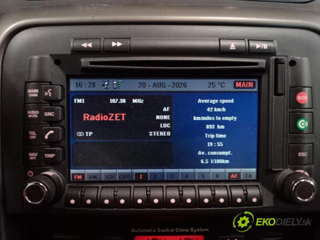 Fiat Croma 2005 Radio I Navigácia: 735398761