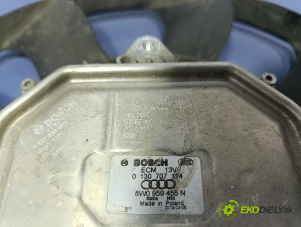 Audi A8 2019 Ventilátor Chladič: 8W0959455N