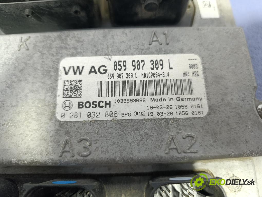 Audi A8 2019 riadiaca jednotka Motor: 059907309L