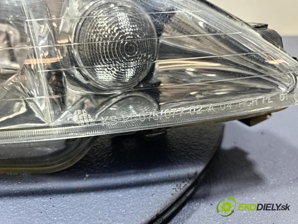 Peugeot 206 2003 Reflektor: v pravo: KS-PG075