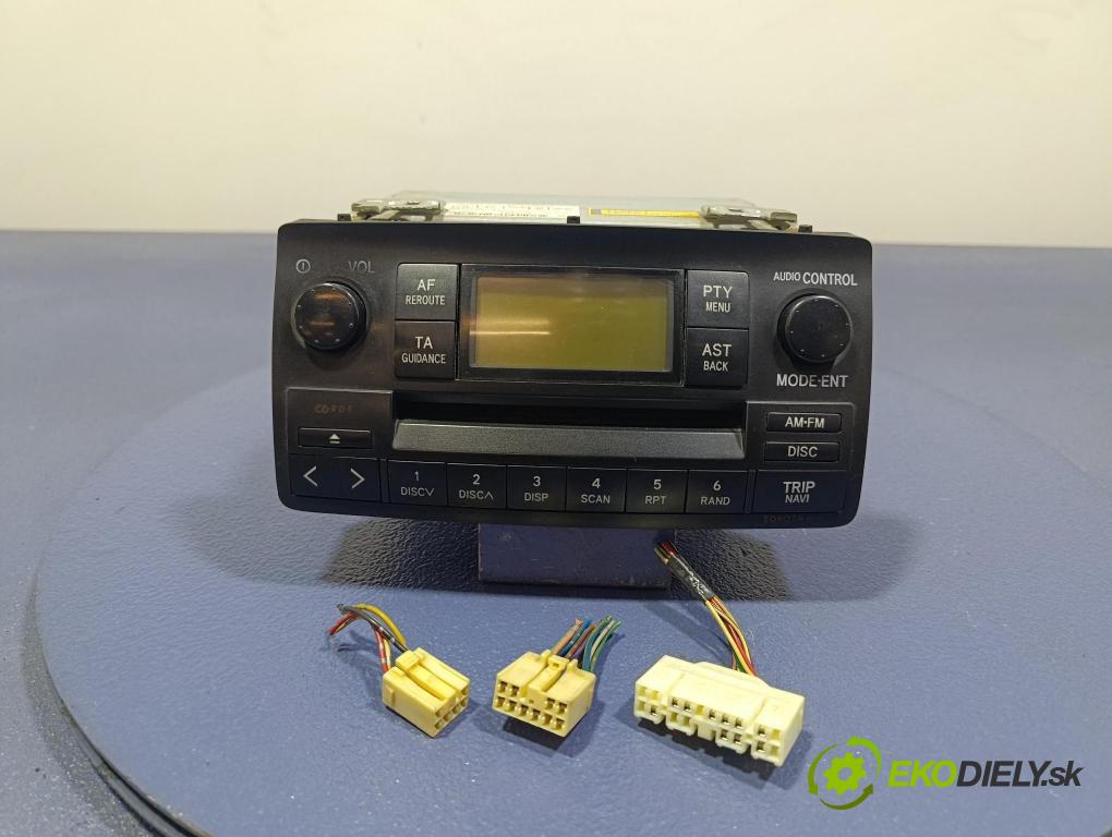 Toyota Corolla 2003 Radio I Navigácia: 86120-02260