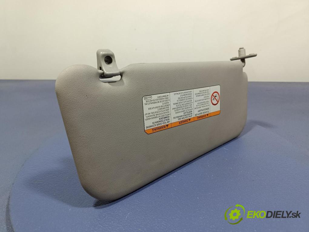 Mitsubishi Pajero 2004 kryt slnečná clona