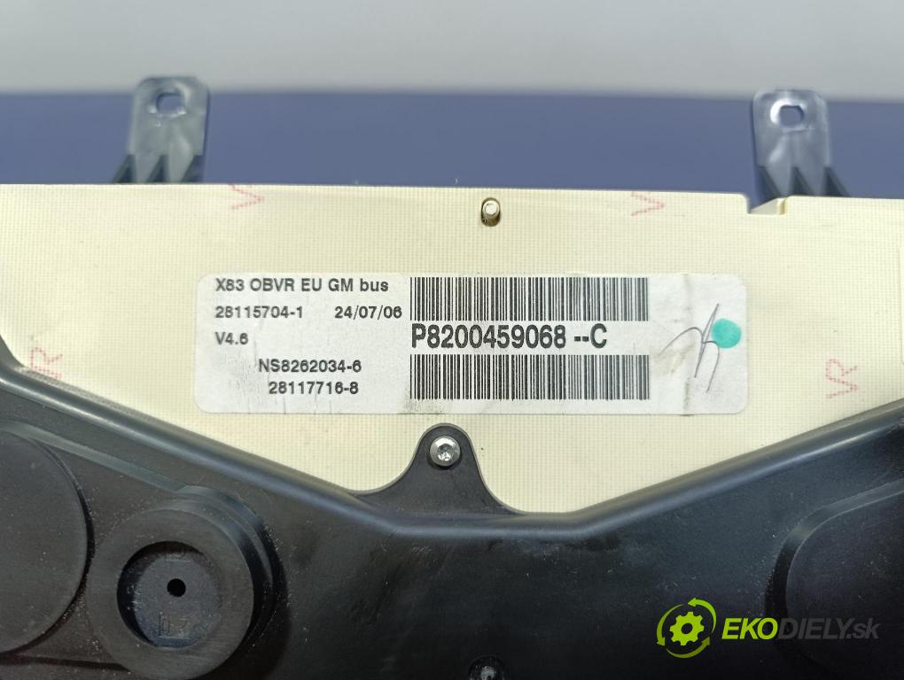 Opel Vivaro 2006 prístrojovka/ budíky 8200459068