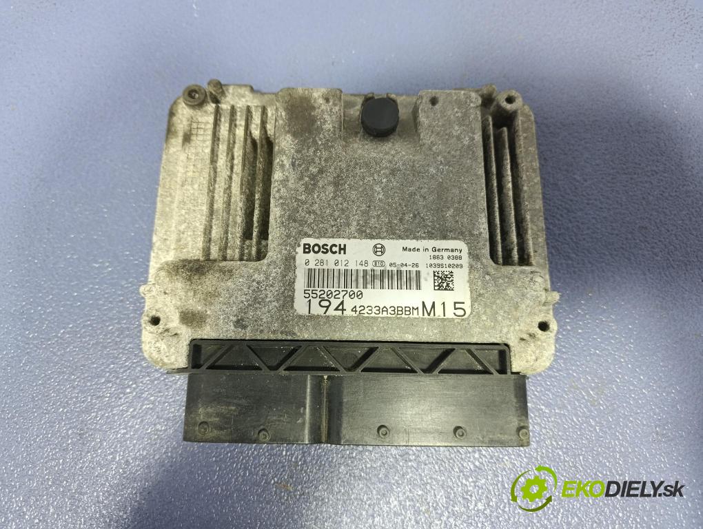 Fiat Croma 2005 riadiaca jednotka Motor: 55202700