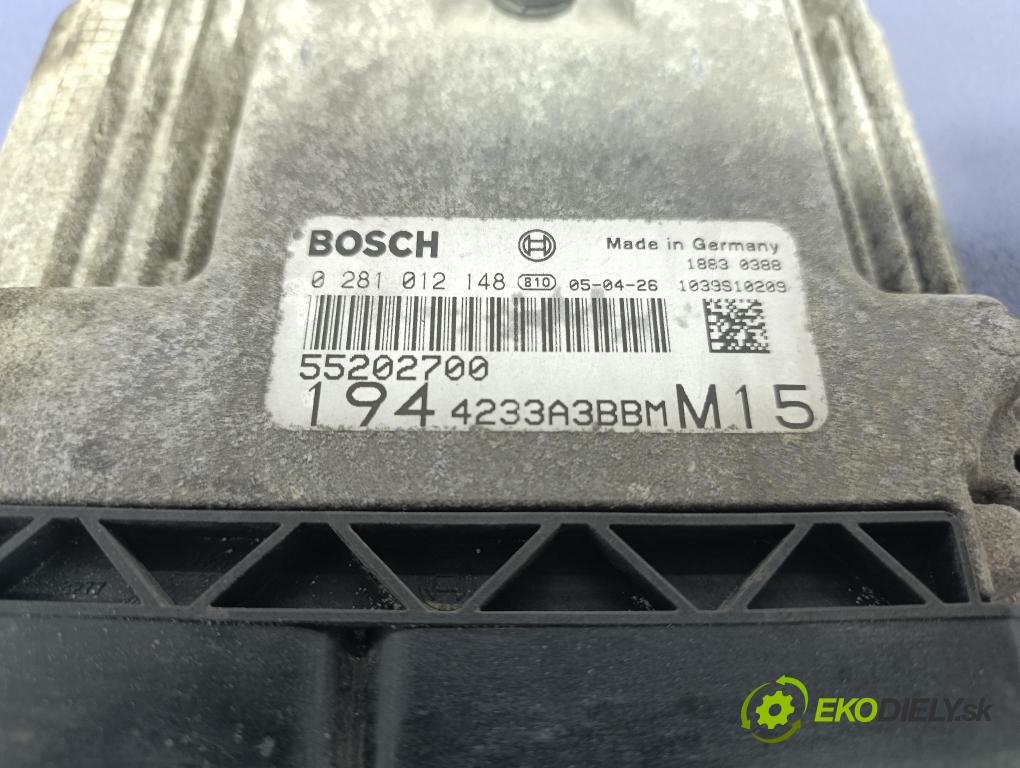 Fiat Croma 2005 riadiaca jednotka Motor: 55202700
