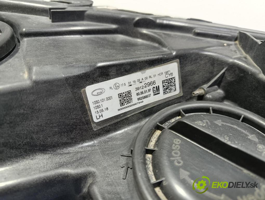 Opel Insignia 2018 Reflektor: Vľavo: 39122966