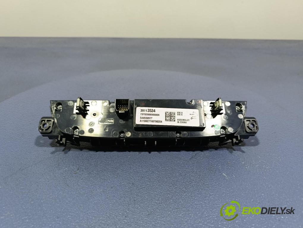 Opel Insignia 2018 prepínač Klimatizácia: Prúd vzduchu: 39113534
