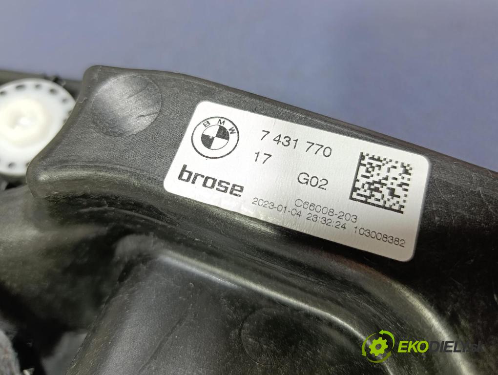 Bmw X4 2023 mechanizmus okna Okná: Predné v pravo: 7431770