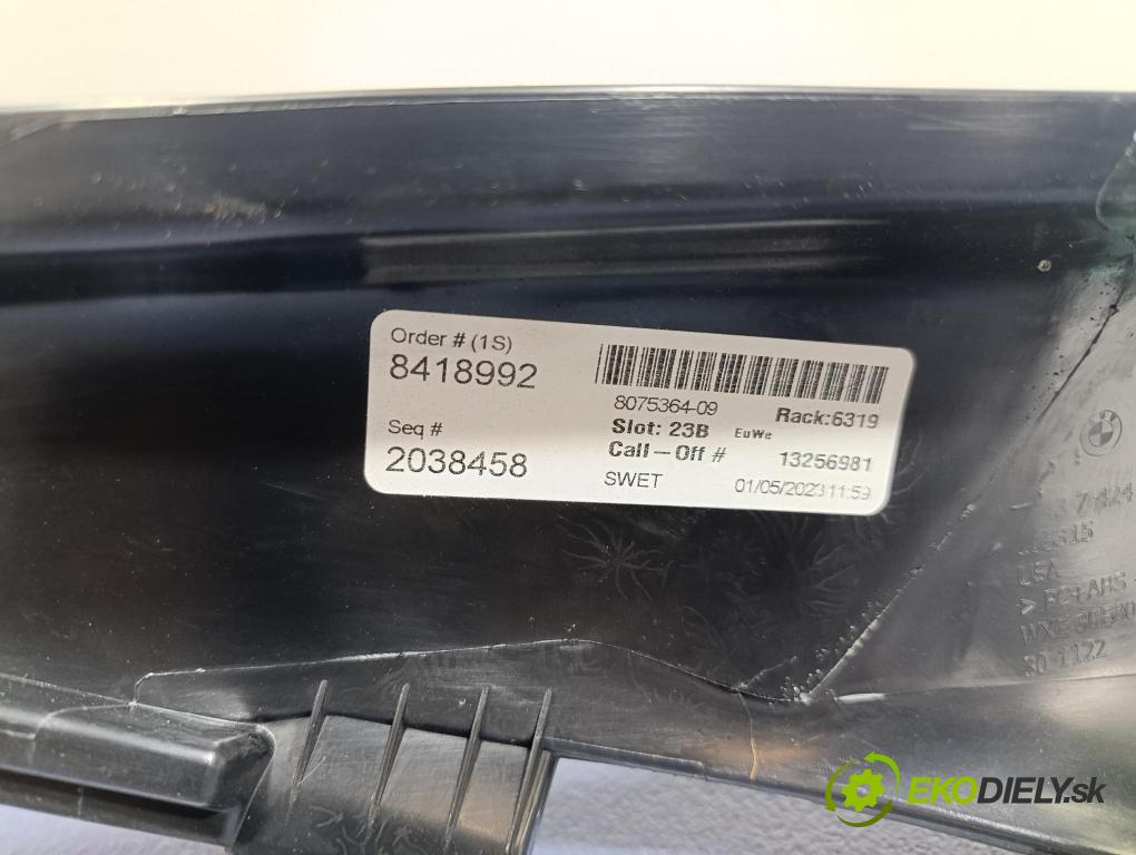 Bmw X4 2023 kryt Plast: Interiéry: 8075364