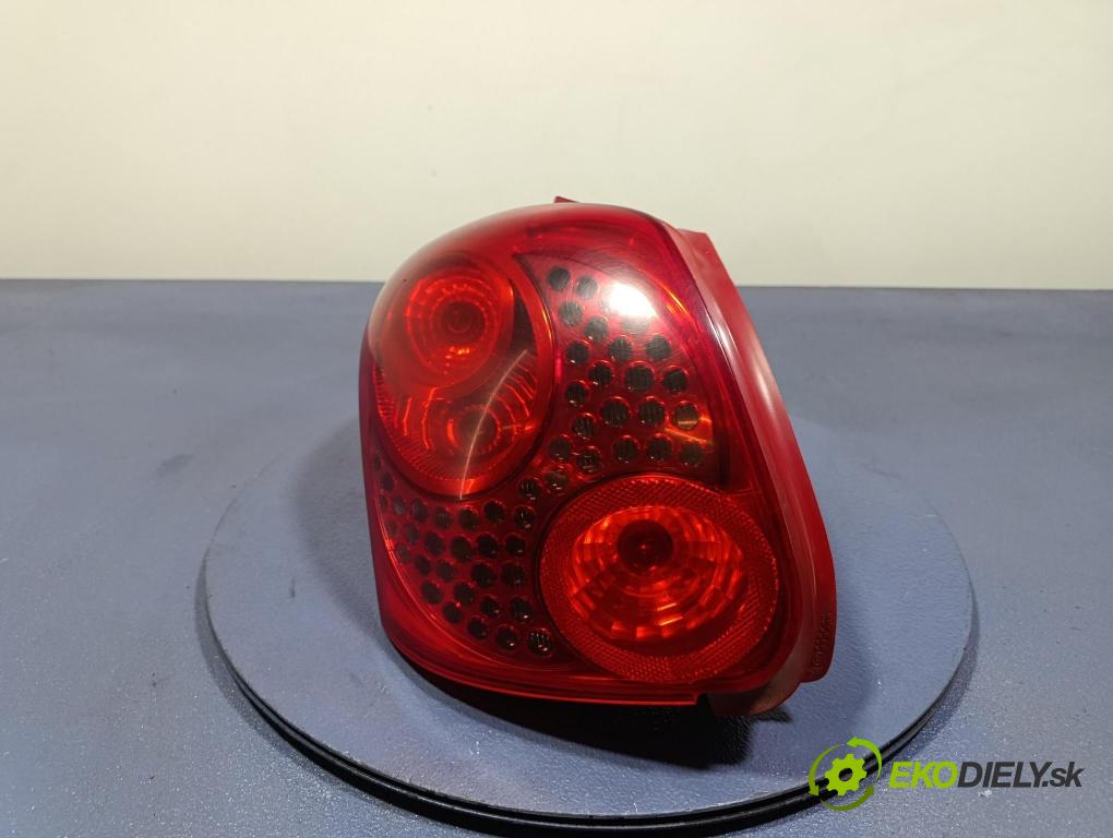 Peugeot 207 2008 světlo Zad: levá Mimo: 9680158080