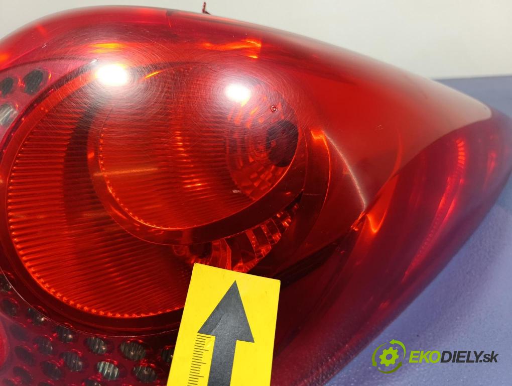 Peugeot 207 2008 světlo Zad: Práva: Mimo: 9680157980