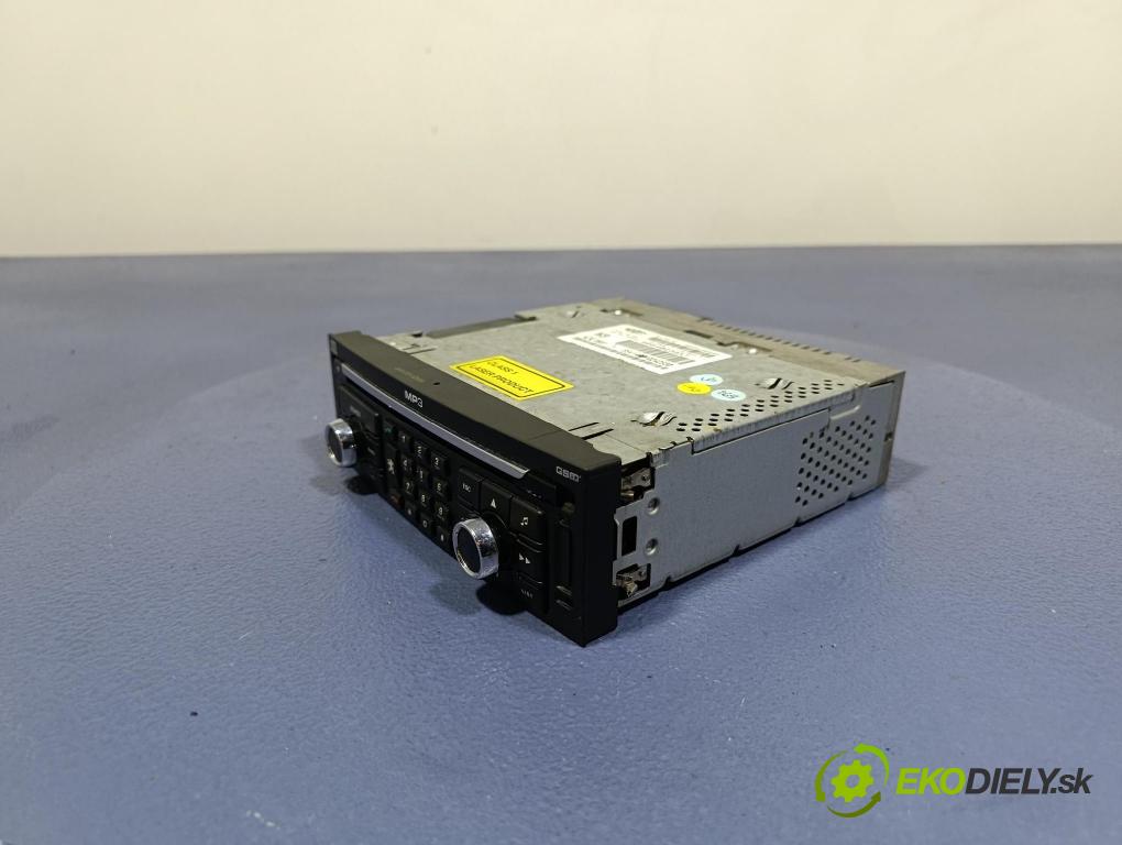 Peugeot 307 2007 Radio I Navigácia: 96640238XT