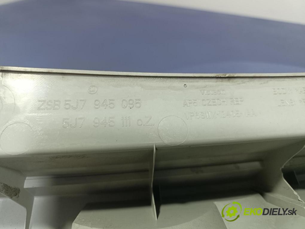 Skoda Praktik 2008 světlo Zad: levá Mimo: 5J7945095