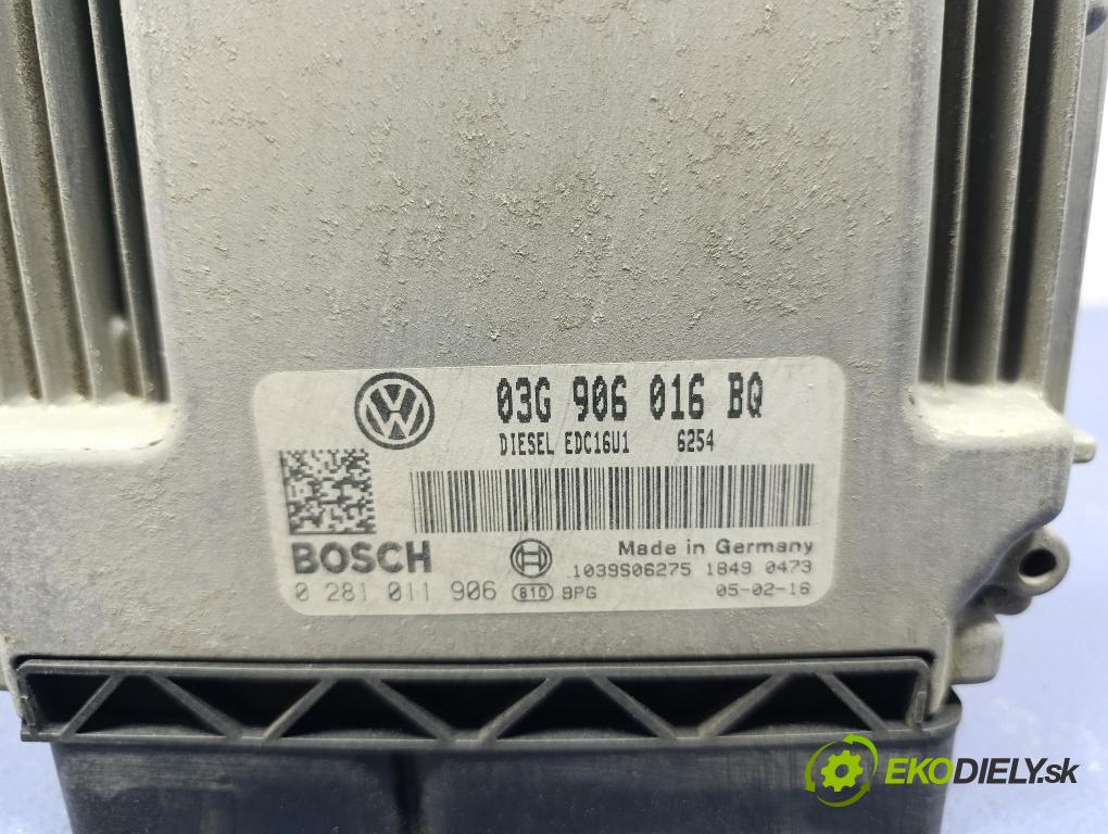 Vw Touran 2005 řídící jednotka Motor: 03G906016BQ