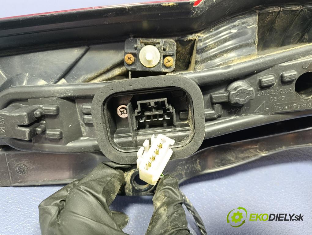Fiat Panda 2006 svetlo / reflektor zad ľavá Vonkajsia: 51763007