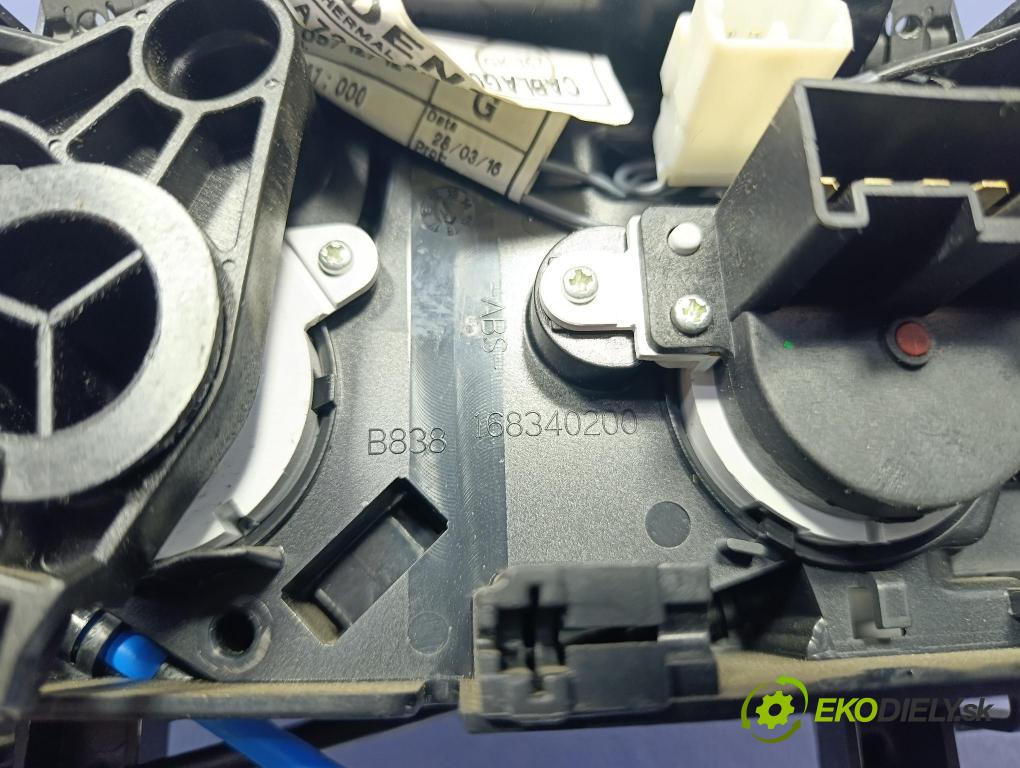 Fiat Ducato 2017 prepínač Klimatizácia: Prúd vzduchu: 168340200