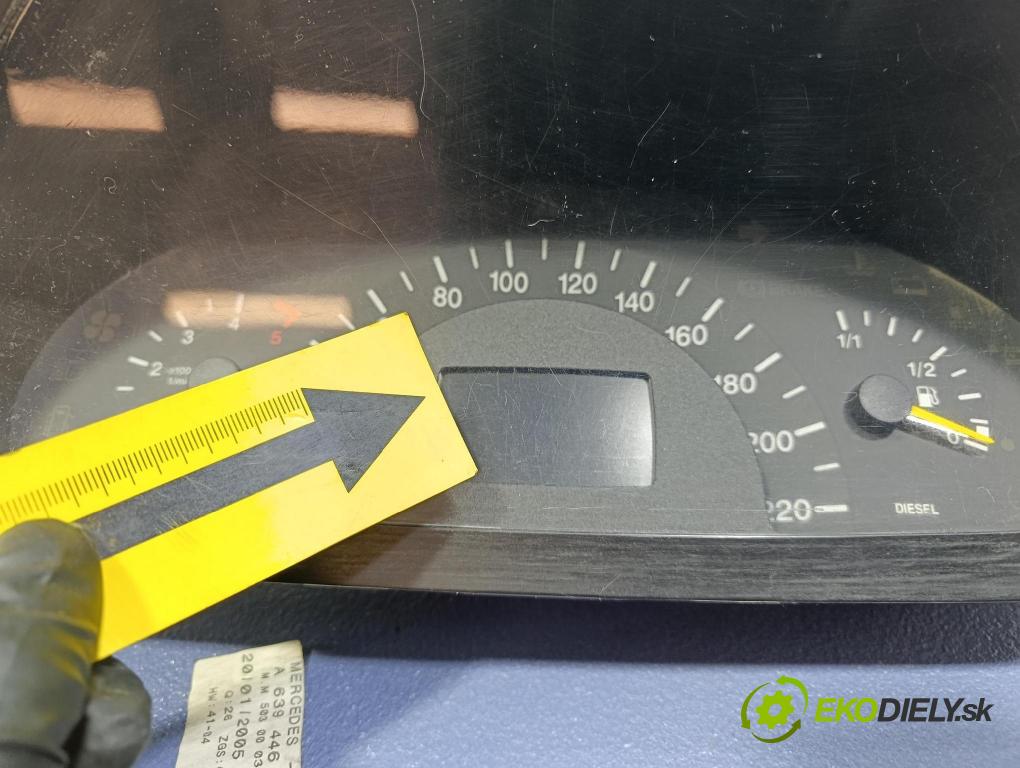 Mercedes Vito 2005 prístrojovka/ budíky A6394460321