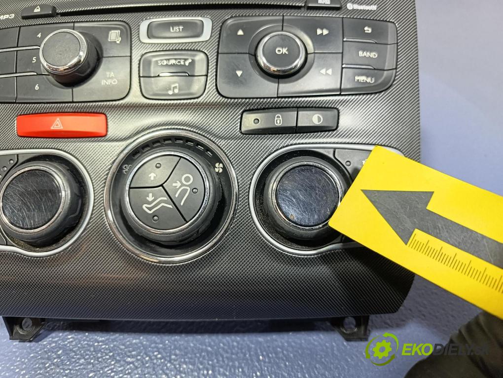 Citroen C4 2013 Přepínač Radio Navigace 98040782ZD