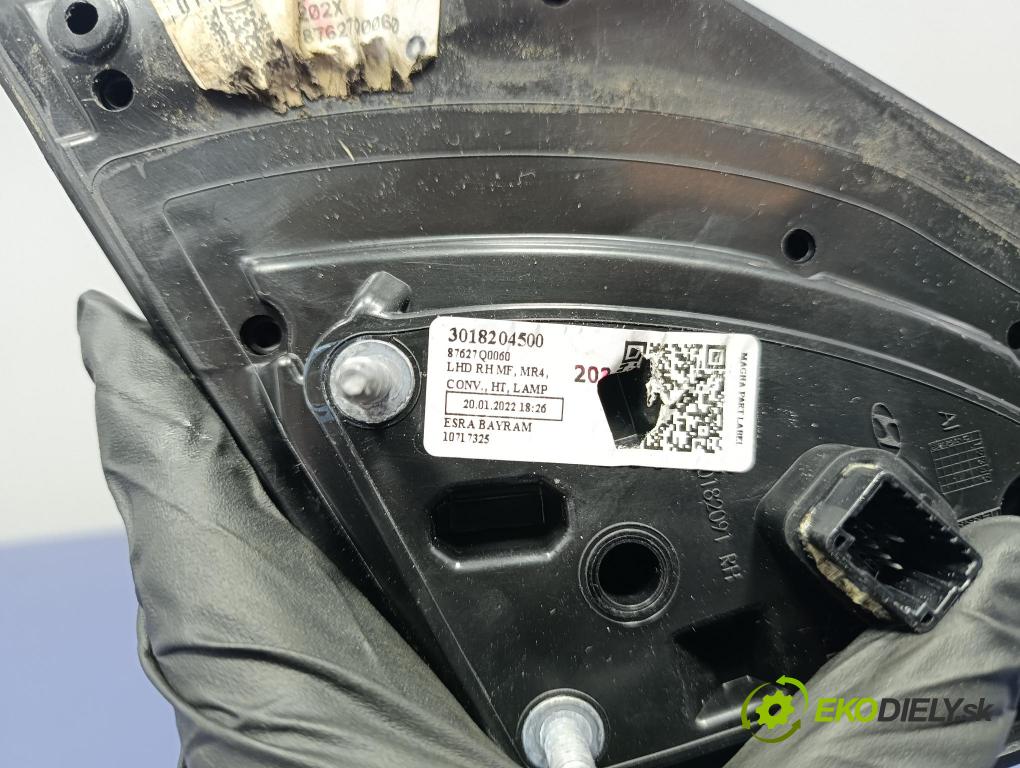 Hyundai I20 2022 zpětné zrcátko prave 87627Q0020