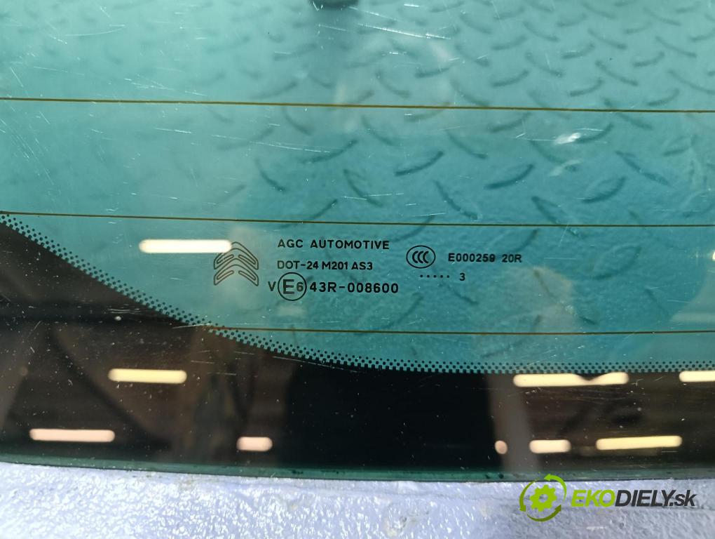 Citroen C4 2013 sklo zadní