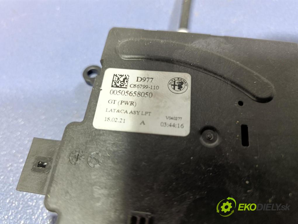 Alfa romeo Stelvio 0 zámek Klapky: kufr 00505658050