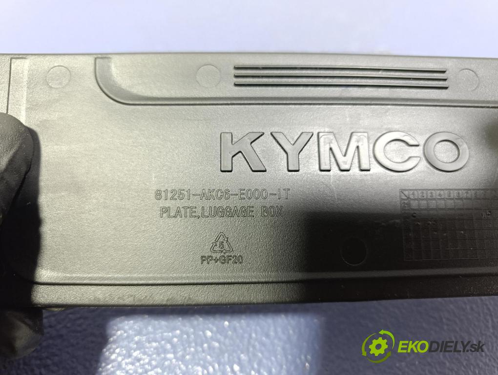 Kymco Agility 2025 kryt Plast: Interiéry: 81251-AKC6-E000