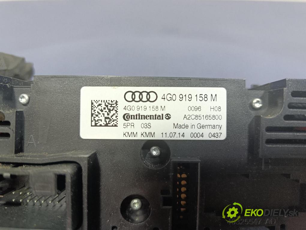 Audi A6 2014 Přepínač Klimatizace: Proud vzduchu 4G0919158M