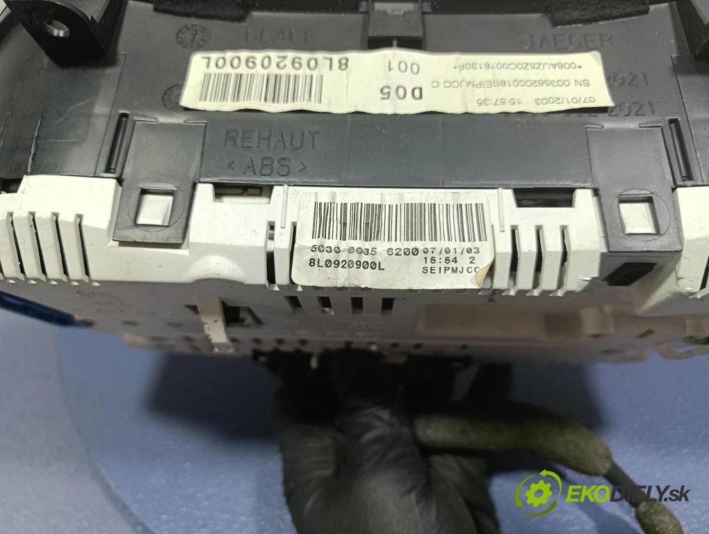 Audi A3 2003 Přístrojová deska 8L0920900L